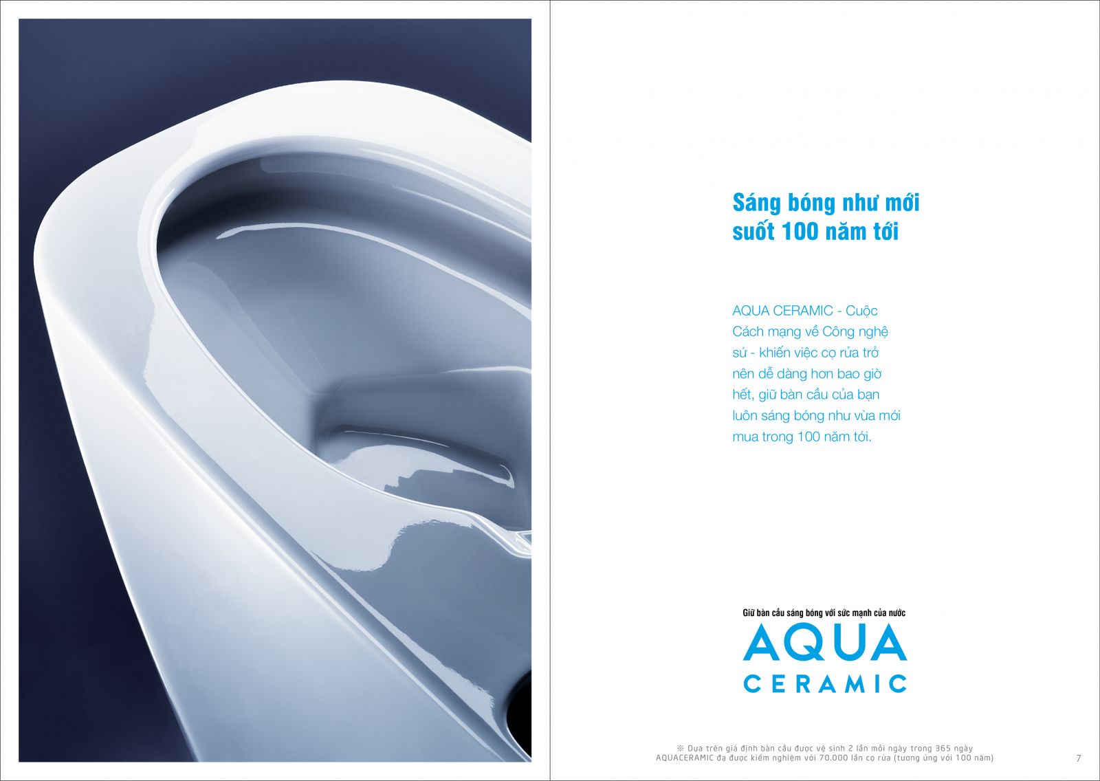 Aqua ceramic 100 nam trang sach