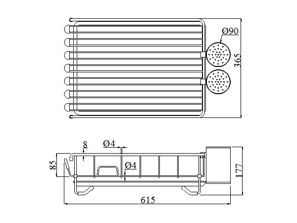 Kệ úp chén dĩa inox đặt bàn KCM 3660A