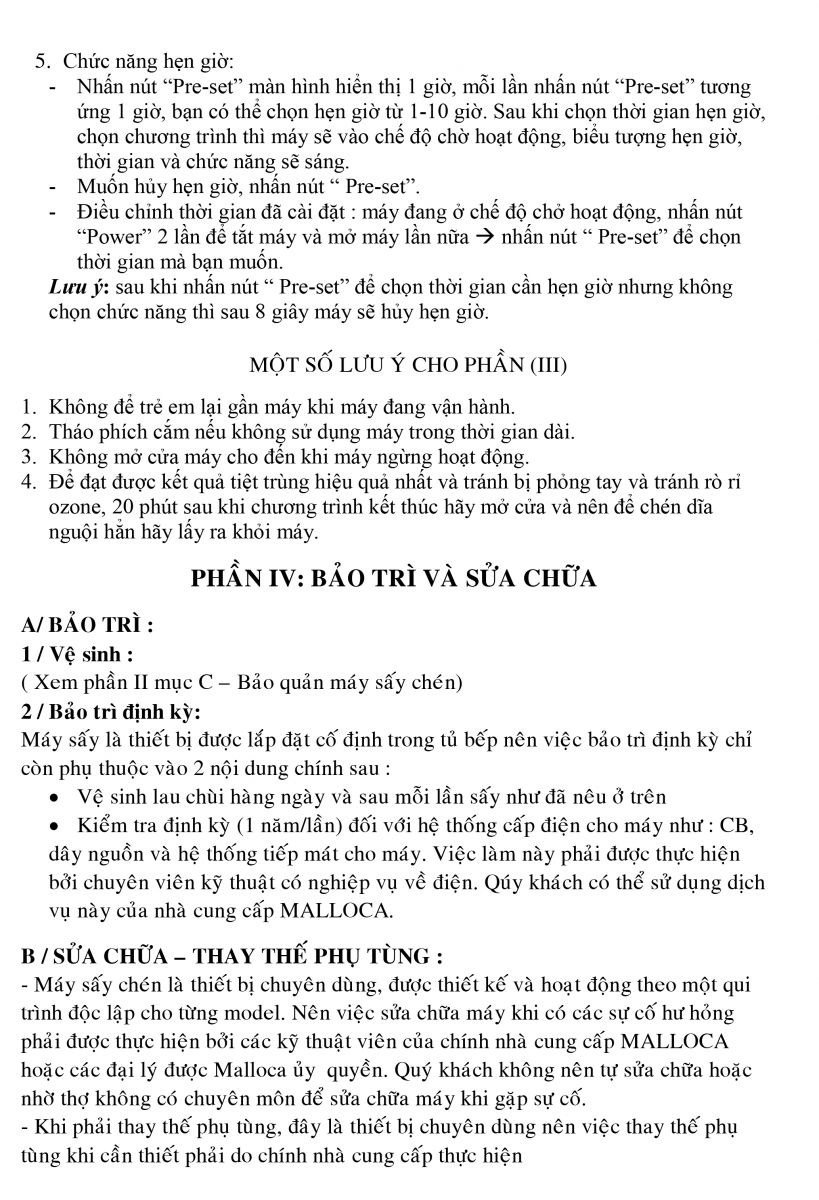 Huogn dan su dung may say chen MDC11L