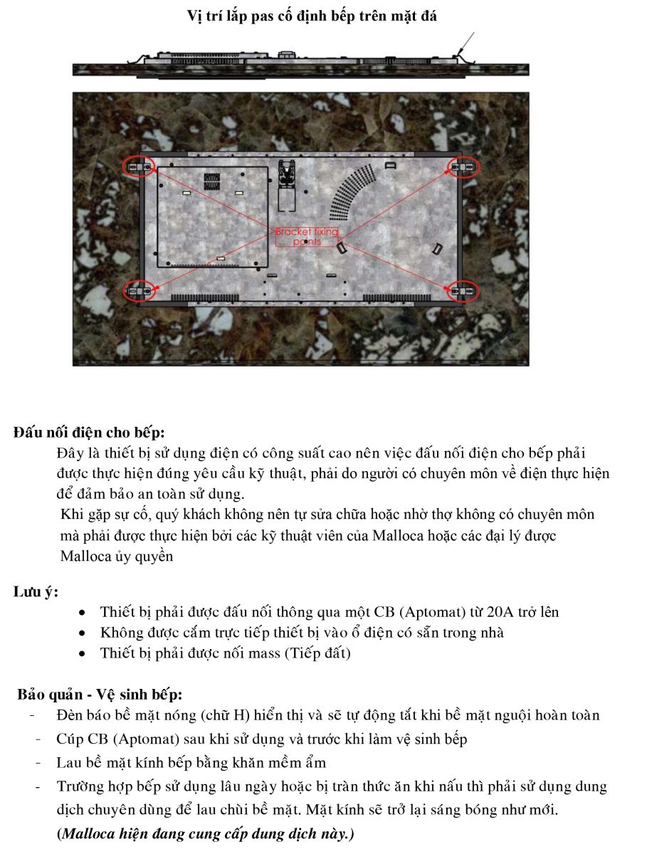 Huong dan lap dat su dung bep dien tu hong ngoai doi MH02IR