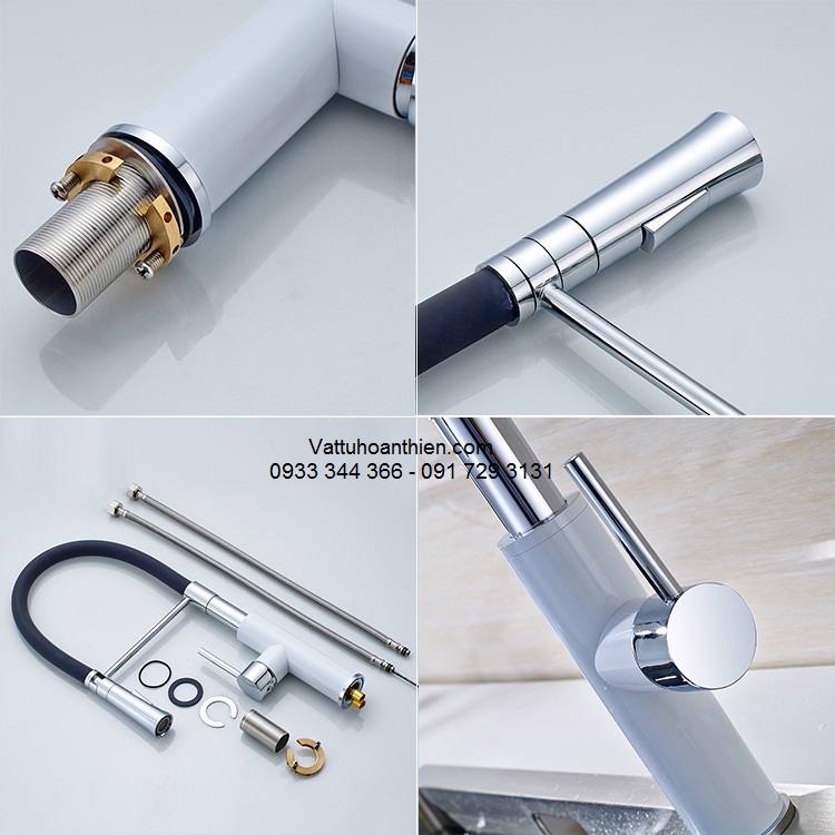 Vòi rửa chén Kelas nóng lạnh cao cấp KRC09