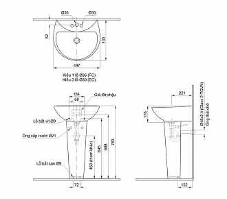 chau-rua-mat-lavabo-chan-dung-inax-l-285v-l-288vd