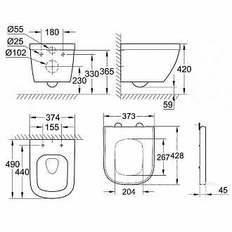 ban-cau-grohe-3920600h-39458000-euro-ceramic-treo-tuong