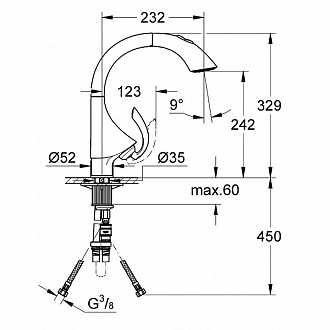voi-bep-day-rut-nong-lanh-grohe-k4-33782000