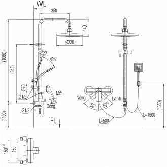 voi-sen-cay-nong-lanh-inax-bfv-50s-5c
