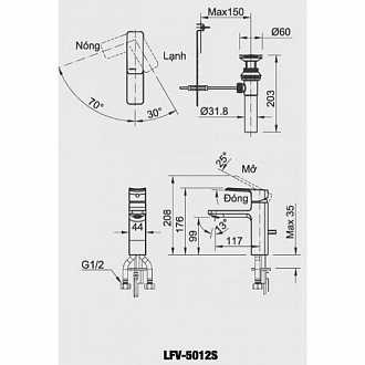 voi-lavabo-nong-lanh-lfv-5012s