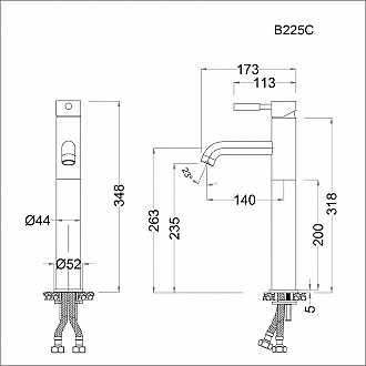 voi-lavabo-nong-lanh-caesar-than-cao-b225cu