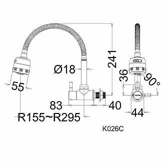 voi-rua-chen-lanh-gan-tuong-k026c