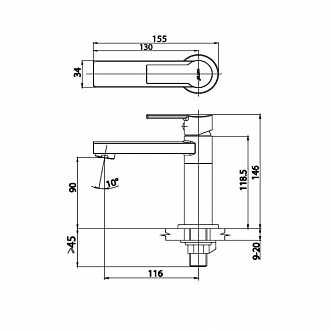 voi-lavabo-lanh-cotto-ct1113a2n-hm