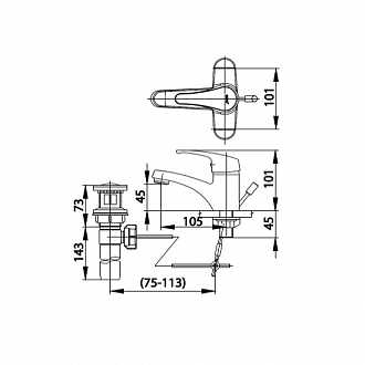 voi-lavabo-nong-lanh-cotto-ct2170a