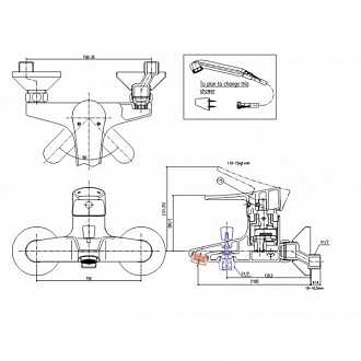 voi-sen-tam-nong-lanh-inax-bfv-1003s-tay-sen-nhua