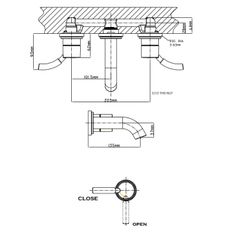voi-lavabo-3-lo-am-tuong-nong-lanh-moen-5442