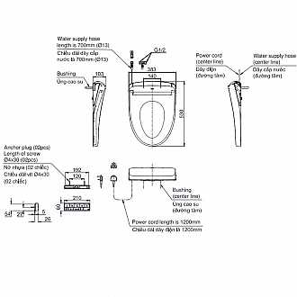 nap-rua-dien-tu-washlet-toto-tcf47360gaa-w23-dong-mo-tu-dong