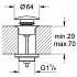 nut-nhan-xa-lavabo-grohe-65807000
